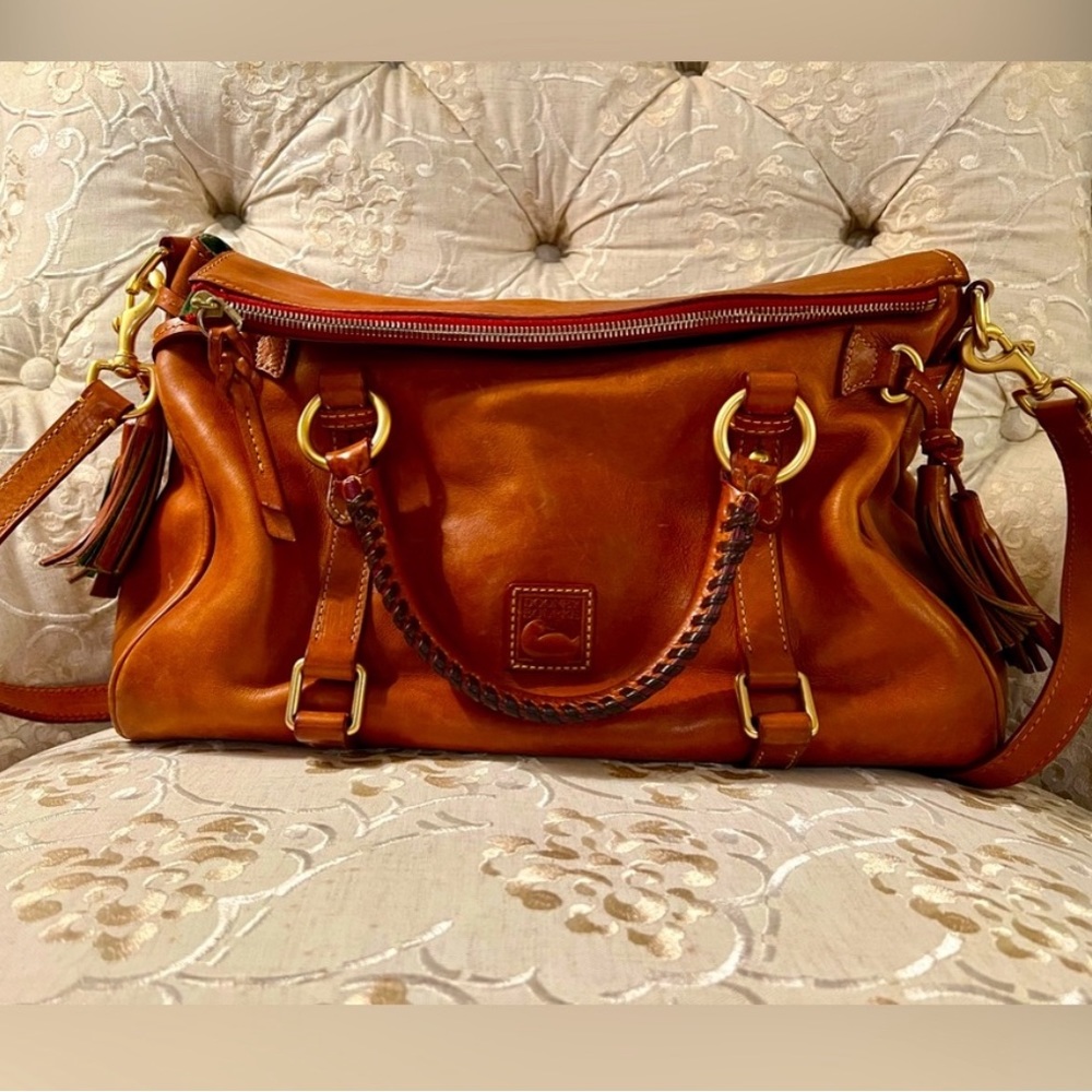 Dooney & Burke large Florentine satchel